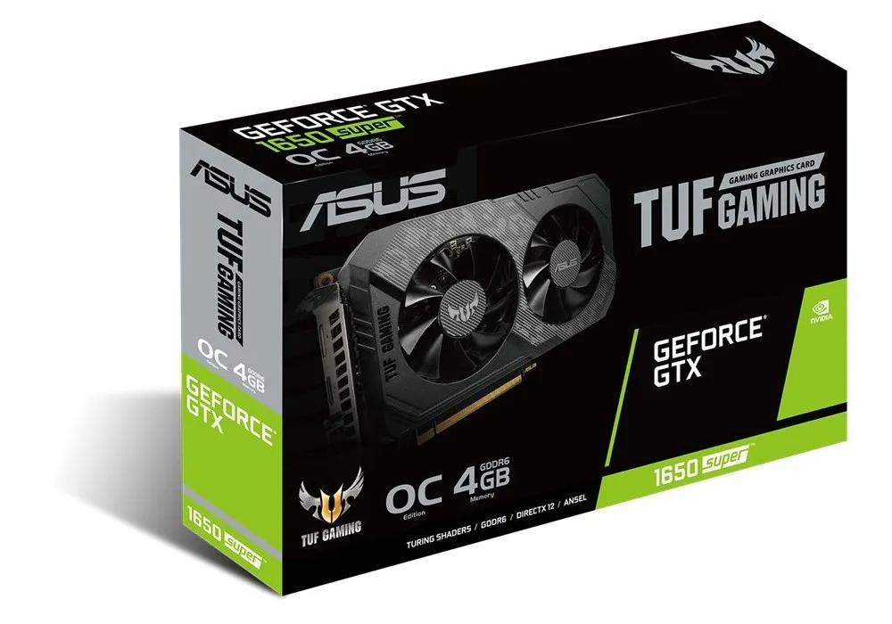 Placă Video ASUS TUF-GTX1650S-O4G-GAMING, 4GB GDDR6 128bit