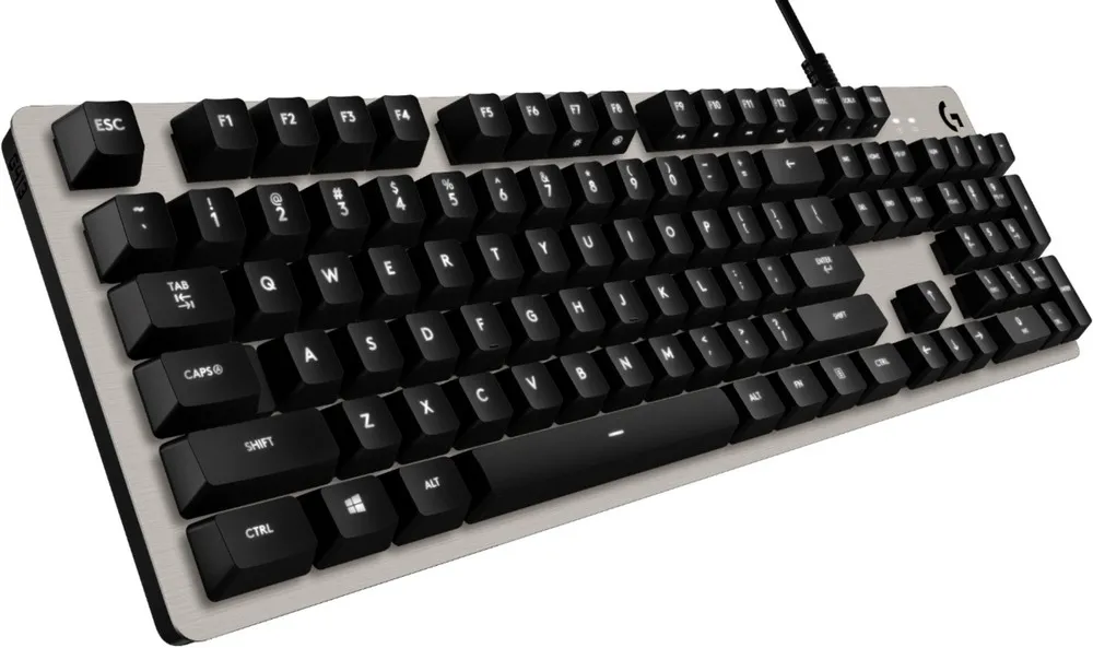 Tastatură Logitech G413, Cu fir, Negru/Argintiu