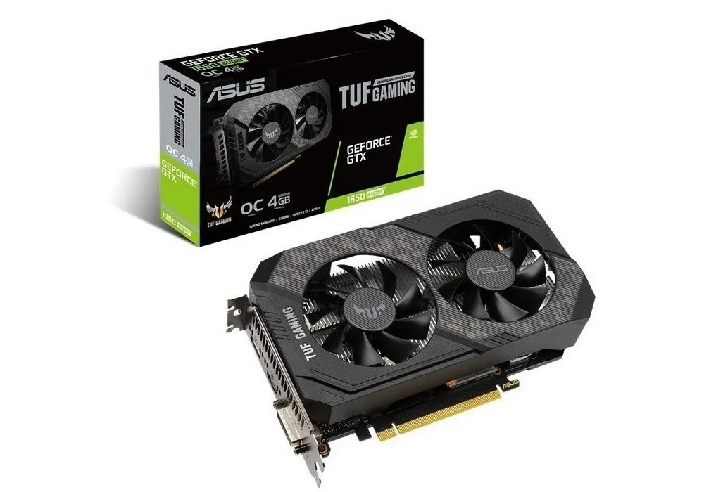 Placă Video ASUS TUF-GTX1650S-O4G-GAMING, 4GB GDDR6 128bit
