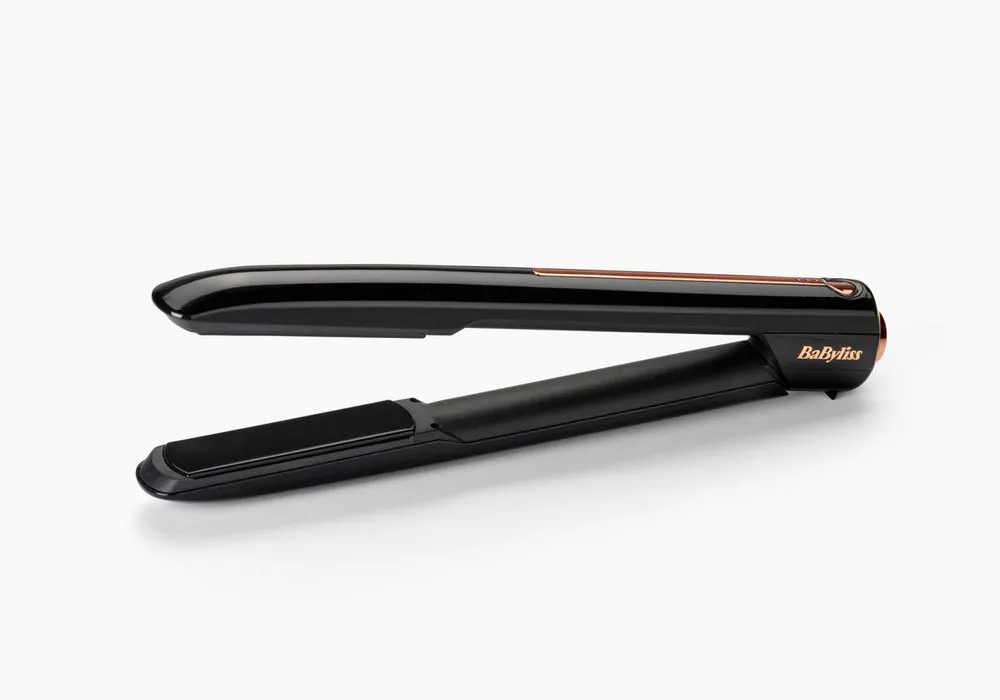 Placă de îndreptat părul BaByliss Cordless 9000U, Negru | Auriu