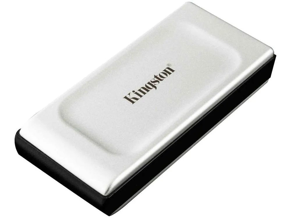 .500GB Kingston Portable SSD XS2000 Silver, USB-C 3.2 (69.5x32.6x13.5mm, 28.9g, R/W:2K/2K MB/s)