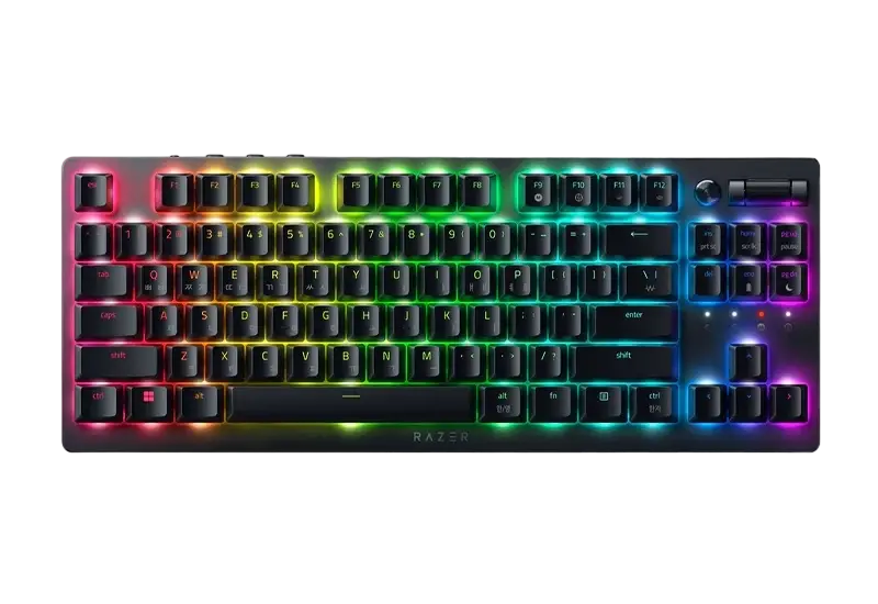 Tastatură RAZER DeathStalker, Fără fir, Negru