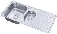 Chiuveta blat 2 cuve| inox FREDDO| 1000x500| SN9011S