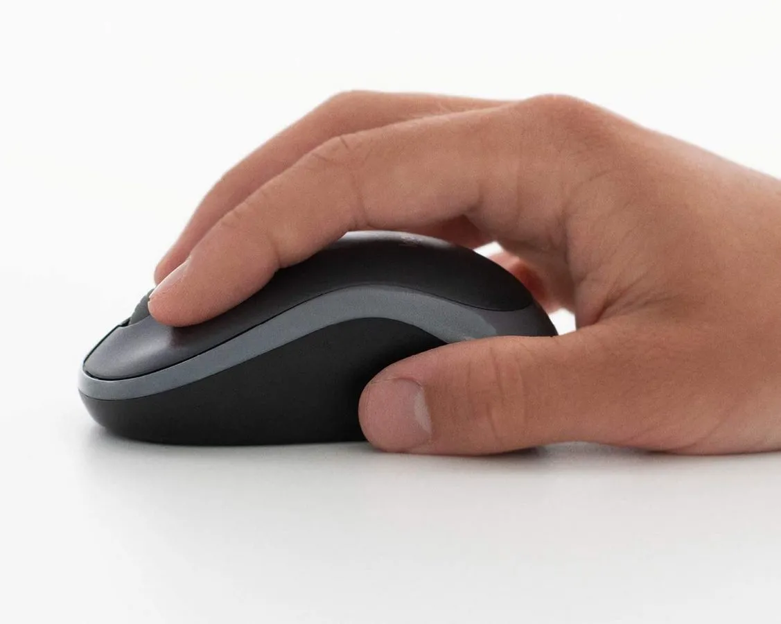 Mouse Wireless Logitech M185, Gri