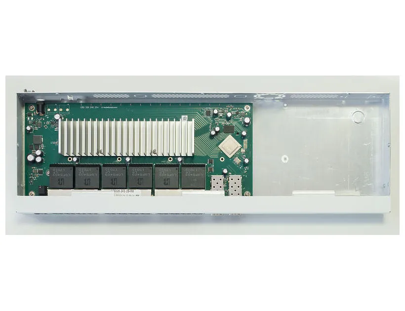 Comutator Router MikroTik CRS326-24G-2S+RM, Alb