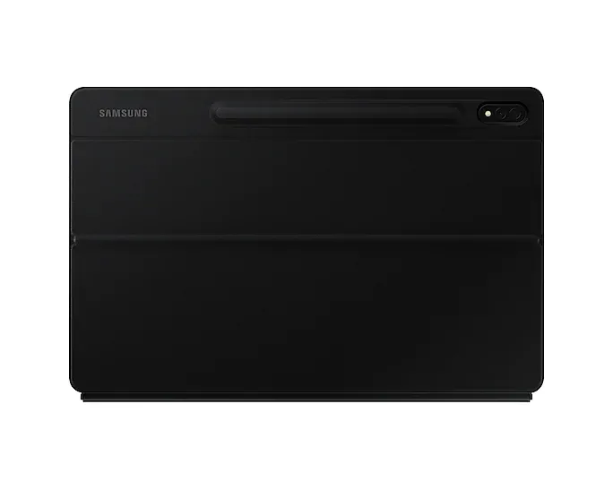 Geantă pentru Tabletă Samsung Galaxy Tab S7+ Book Cover Keyboard, 12,4", Poliuretan, Negru