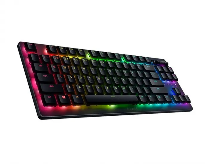 Tastatură RAZER DeathStalker, Fără fir, Negru