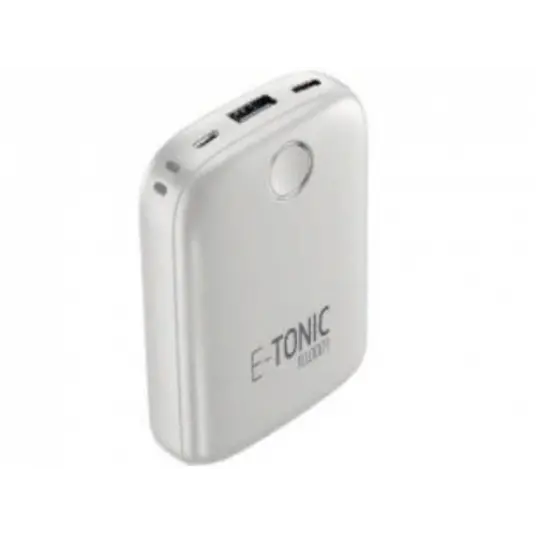 Acumulator extern Cellularline E-TONIC 10000, 10mAh, Alb