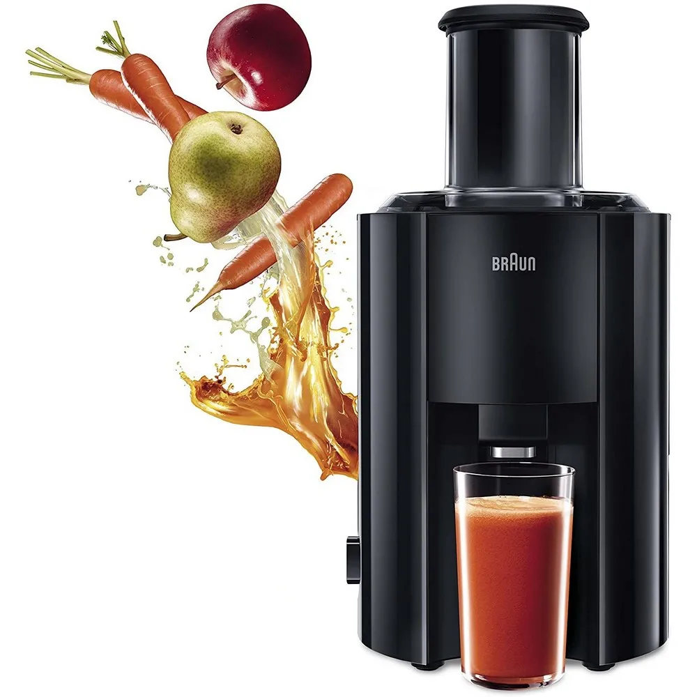 Storcător de fructe și legume BRAUN Multiquick 3, Negru