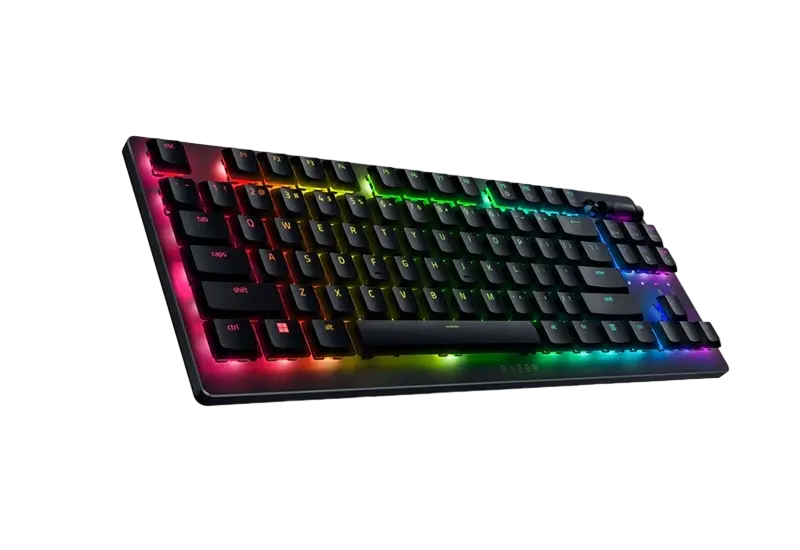 Tastatură RAZER DeathStalker, Fără fir, Negru