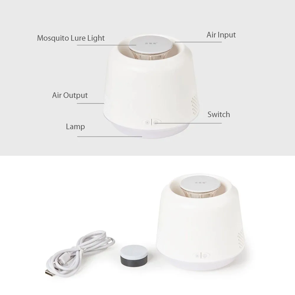 Lampă anti-insecte Xiaomi QiaoQingting DYT-X6, Alb