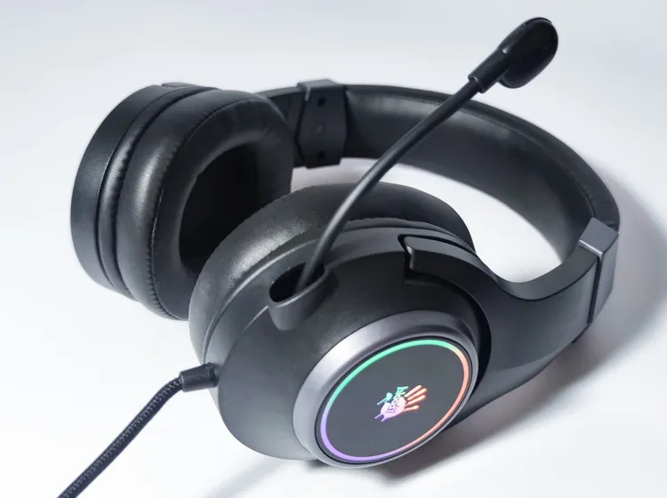 Căști gaming Bloody G350, USB, Negru