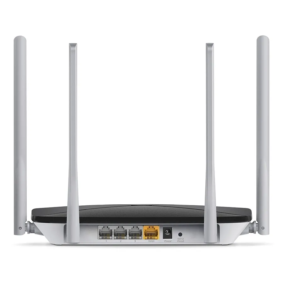 Router fără fir MERCUSYS AC12, Negru