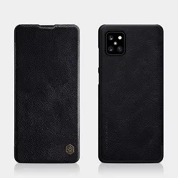 Husă tip carte Nillkin Galaxy Note 10 Lite - Qin LC, Negru