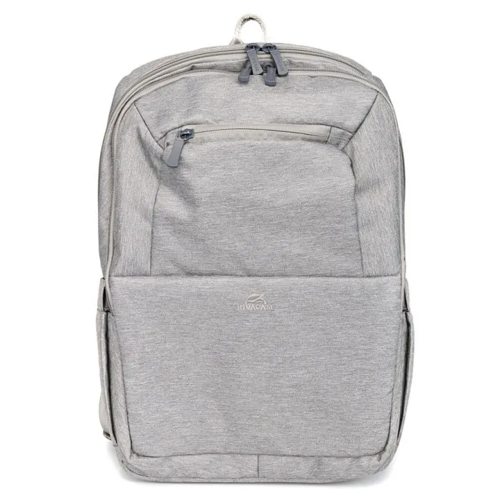 Rucsac pentru Laptop RivaCase Suzuka, 15.6", Poliester, Gri