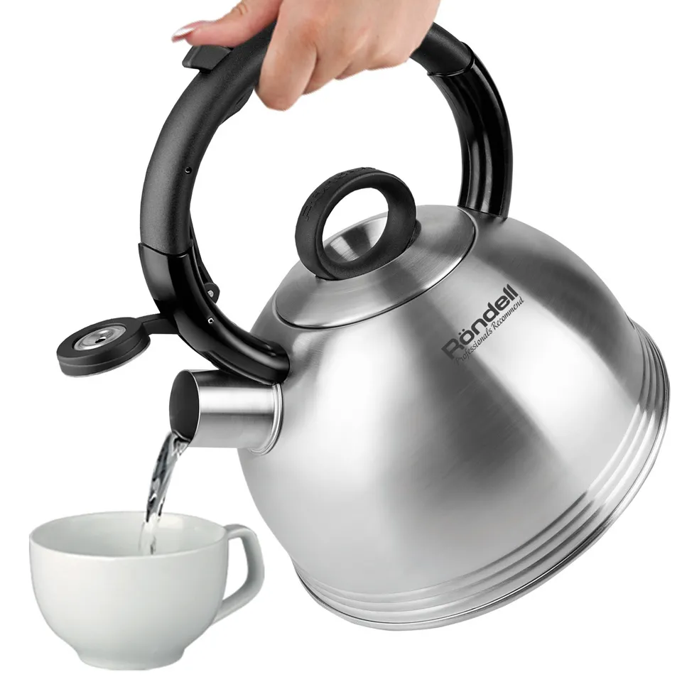 Ceainic Rondell Premiere, 2,4L, Oțel inoxidabil