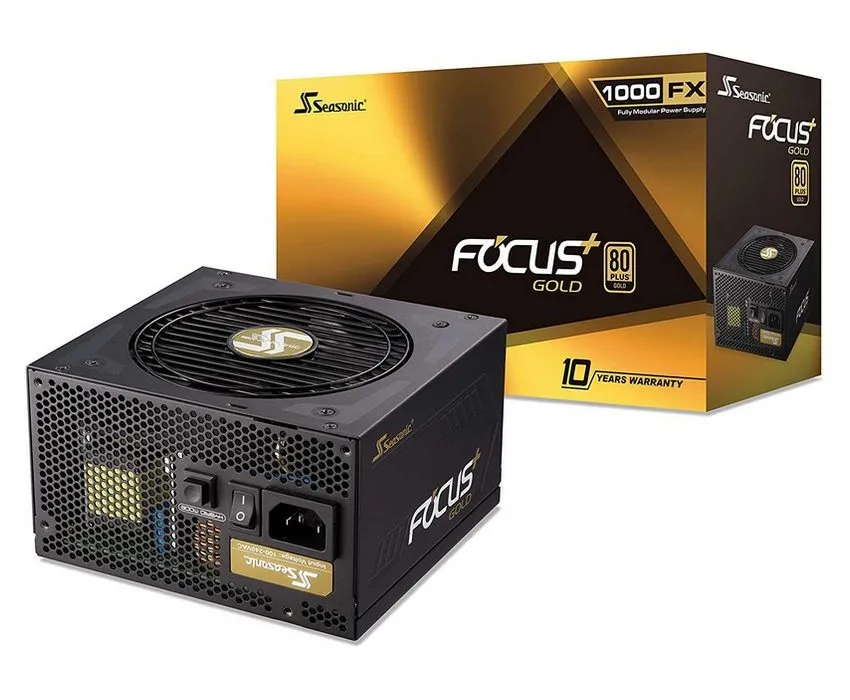Sursă Alimentare PC Seasonic Focus  GX, 1000W, ATX, Complet modular
