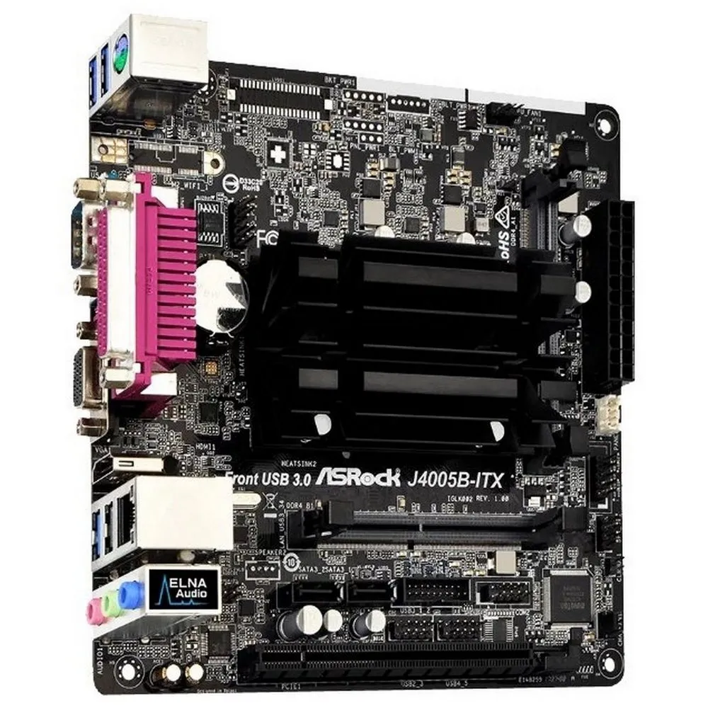 Placă de bază ASRock J4005B-ITX, Intel J4005, Mini-ITX