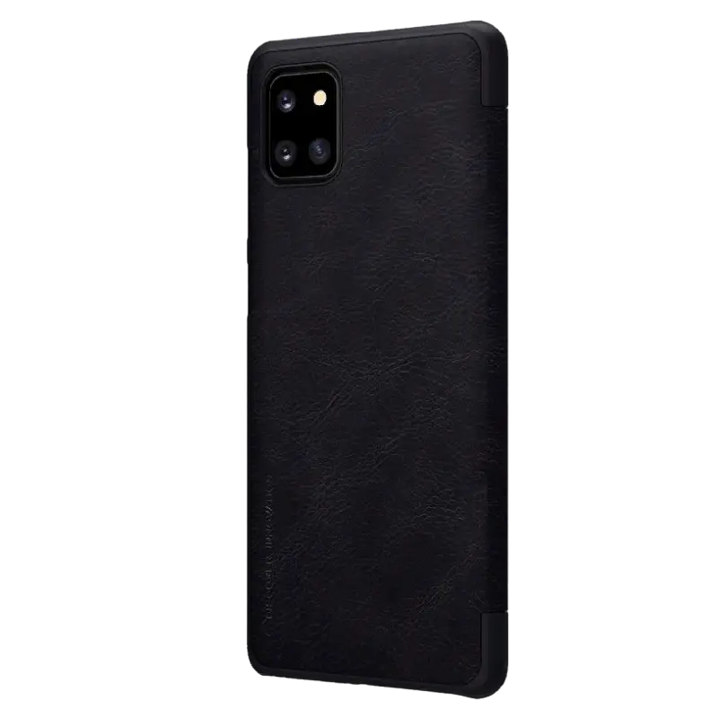 Husă tip carte Nillkin Galaxy Note 10 Lite - Qin LC, Negru