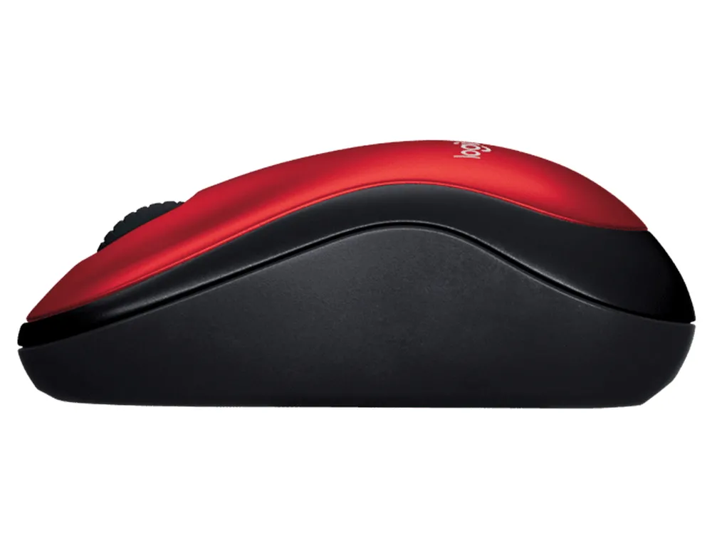 Mouse Wireless Logitech M185, Roșu