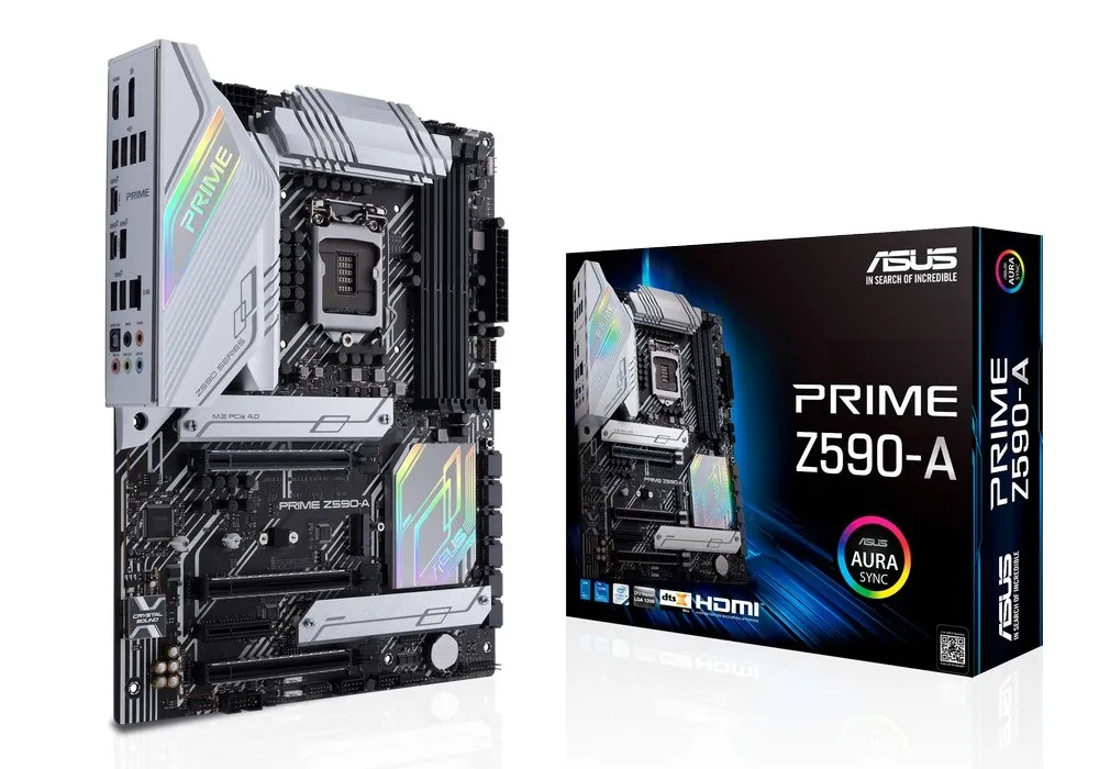 Placă de bază ASUS PRIME Z590-A, LGA1200, Intel Z590, ATX