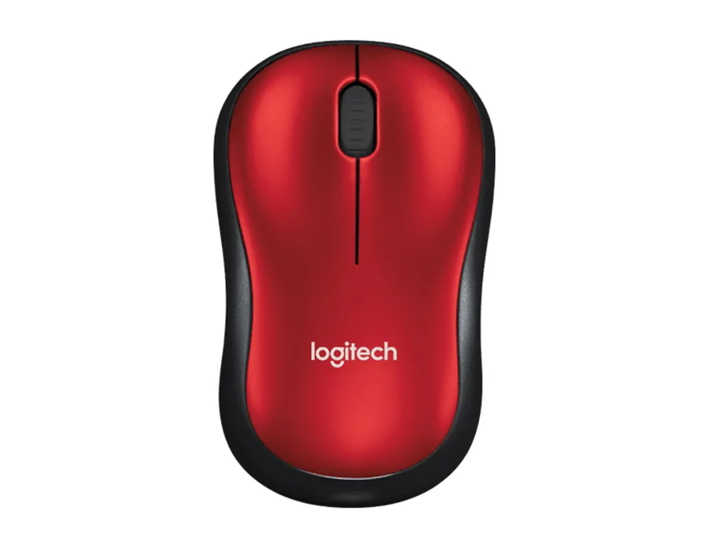 Mouse Wireless Logitech M185, Roșu