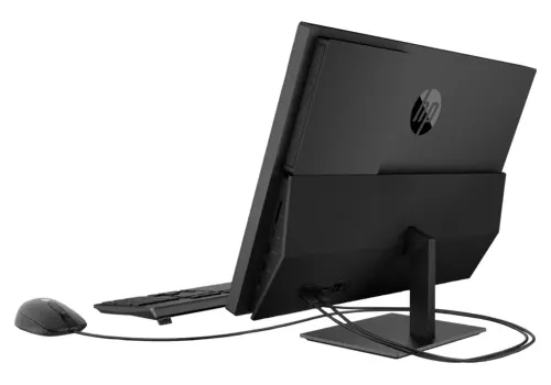 Computer All-in-One HP ProOne 400 G5, 20", Intel Core i5-9500T, 8GB/256GB, FreeDOS, Negru