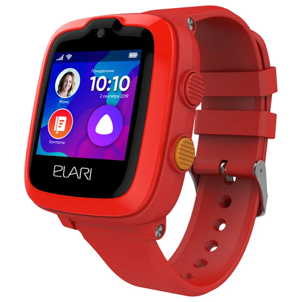 Ceas pentru copii Elari KidPhone 4G, Roșu