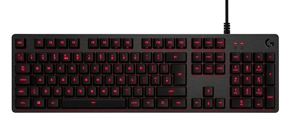 Tastatură Logitech G413, Cu fir, Negru