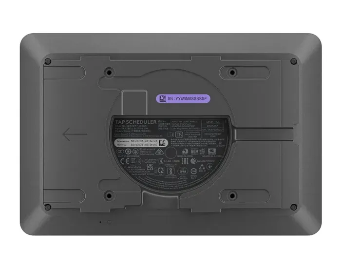 Logitech Tap Scheduler, Touch Screen, Graphite