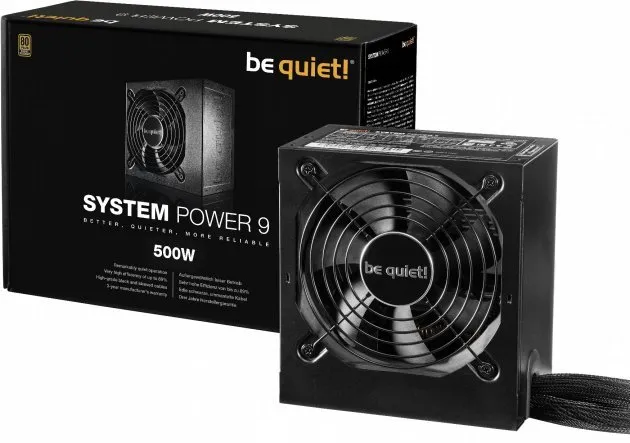 Sursă Alimentare PC be quiet! SYSTEM POWER 9, 500W, ATX, --