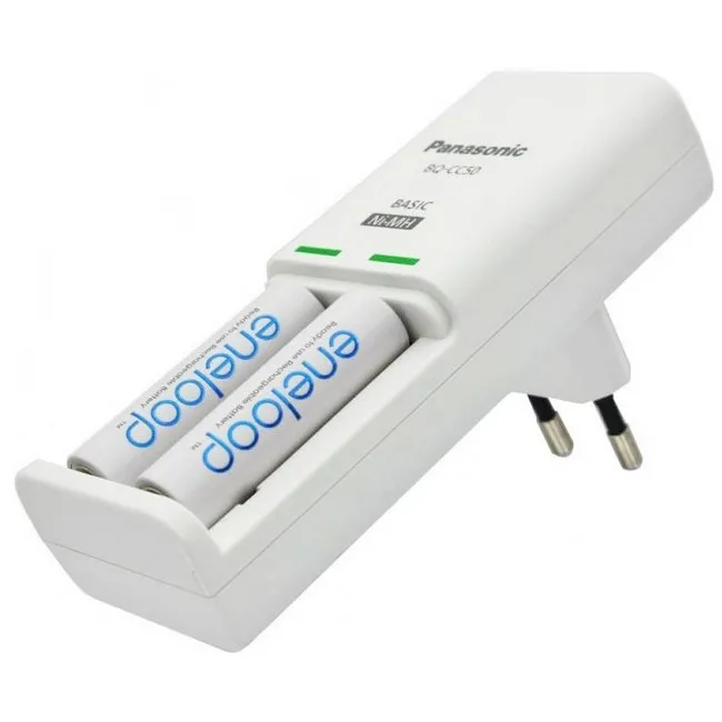 Încărcător Acumulatori Panasonic K-KJ50MCC20E, Alb