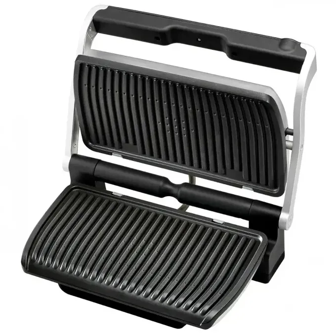Grătar electric Tefal OptiGrill+ XL, 2000W, Argintiu
