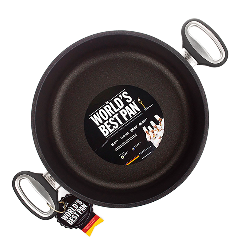Cratița AMT Gastroguss AMT-826-E-Z500-L, 3,6L, 26cm, Negru