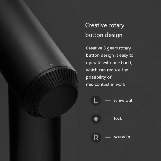 Xiaomi Mijia Electric Screwdriver 3.6v, Negru
