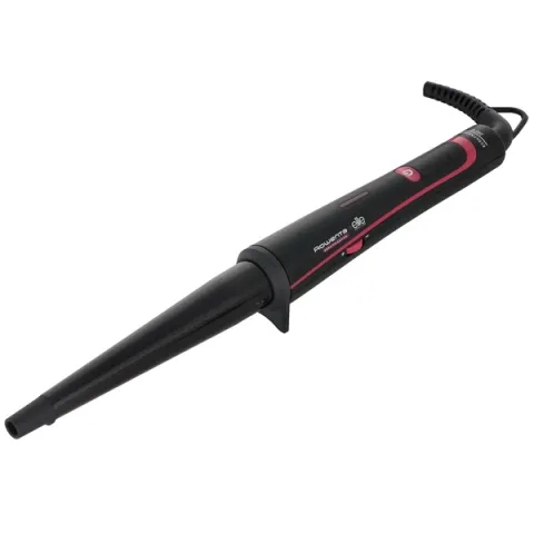 Ondulator de păr Rowenta Conical Curling Tong CF3242F0, Negru