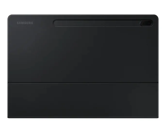 Husă pentru tabletă Samsung Galaxy Tab S7+ Book Cover Keyboard, 12,4", Poliuretan, Negru