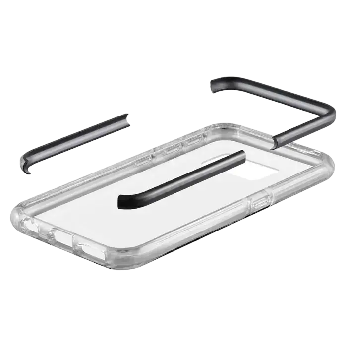 Husă Samsung Tetra Shock-Twist - Galaxy S10+, Transparent