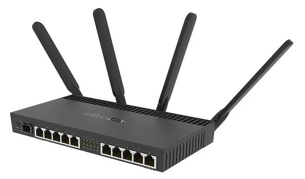 Router MikroTik RB4011iGS+5HacQ2HnD-IN, Negru