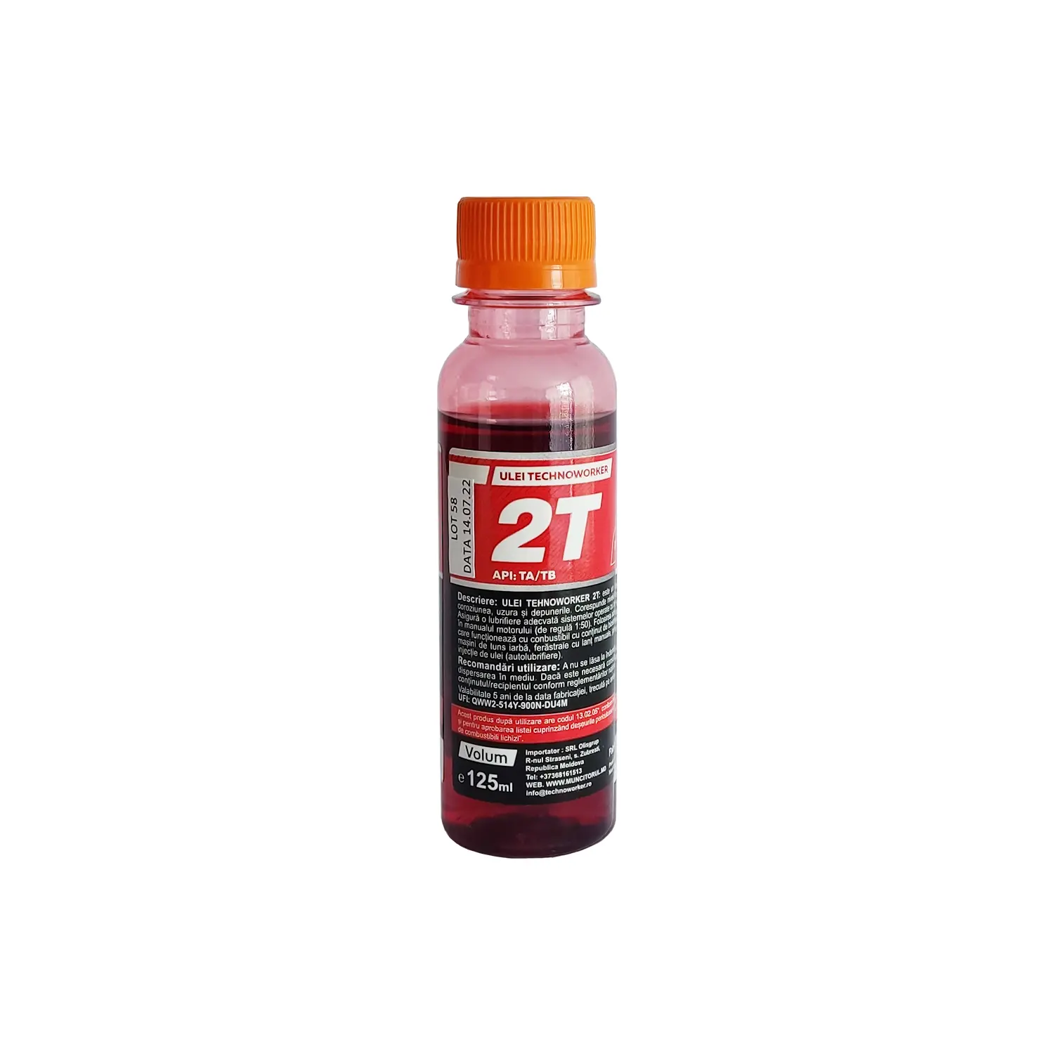 Ulei TechnoWorker 2T 0.125 L (Made in EU)