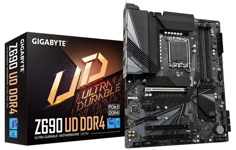 Placă de bază Gigabyte Z690 UD DDR4, LGA1700, Intel Z690, ATX