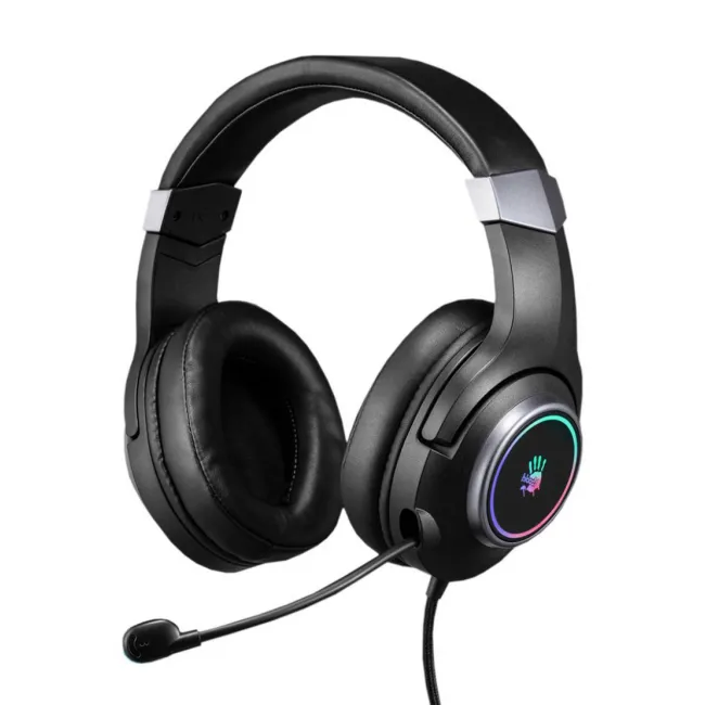 Căști gaming Bloody G350, USB, Negru