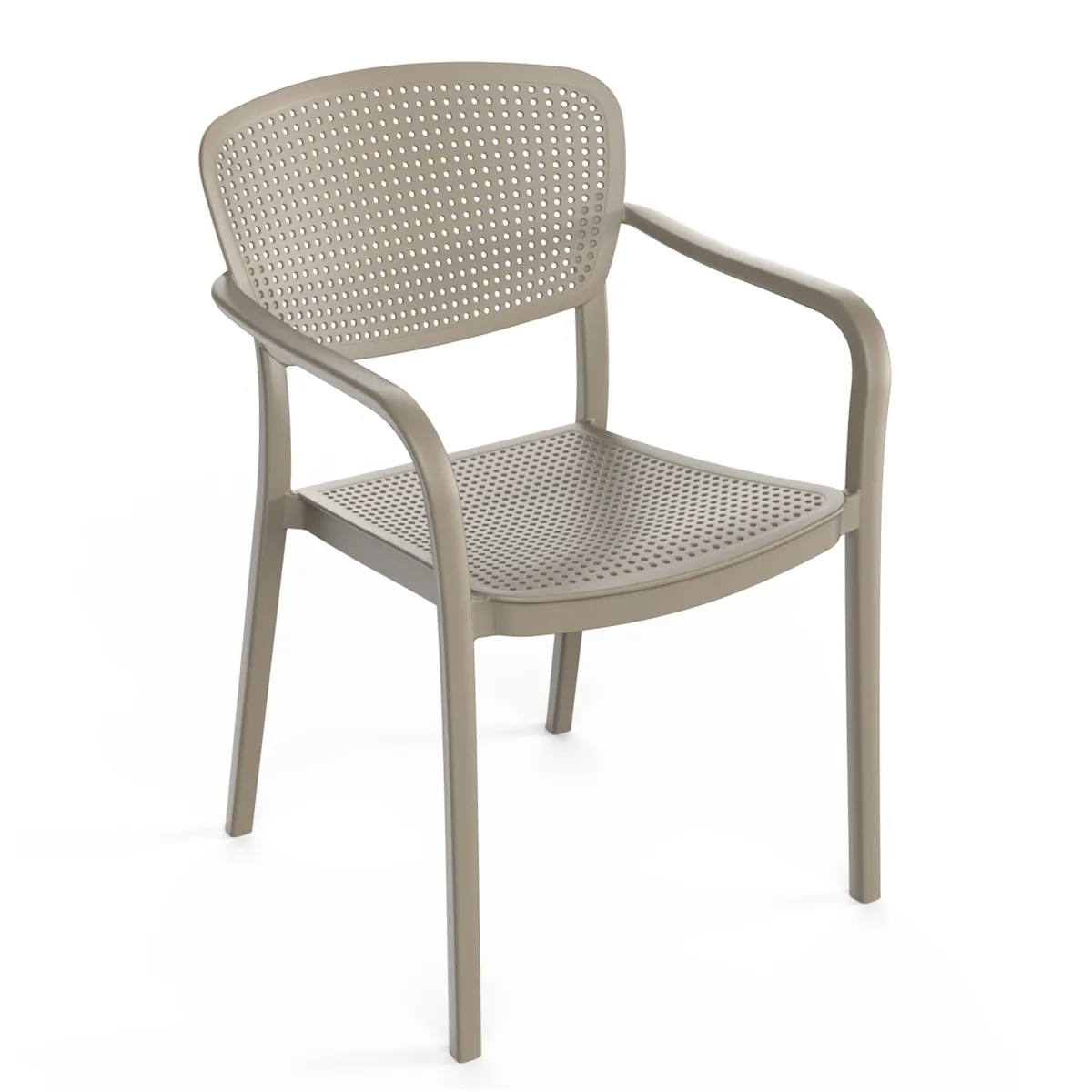 Scaun plastic Jazz (bej)
