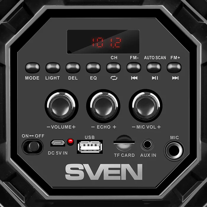 Boxă portabilă SVEN PS-550, Negru