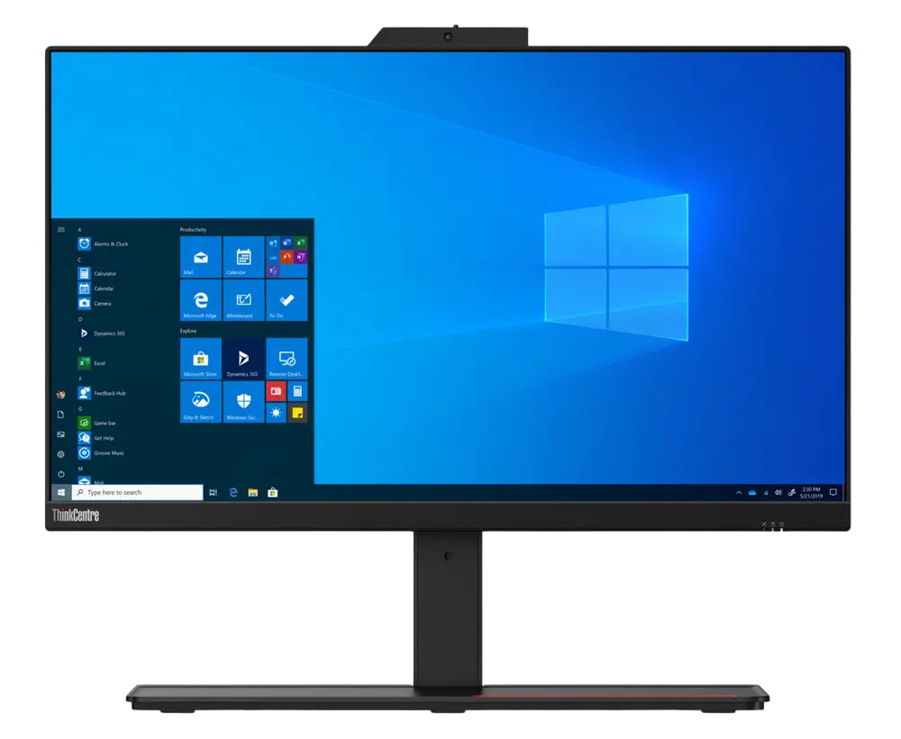 Computer All-in-One Lenovo ThinkCentre M90a, 23,8", Intel Core i7-10700, 16GB/512GB, Windows 10 Pro 64-bit, Negru