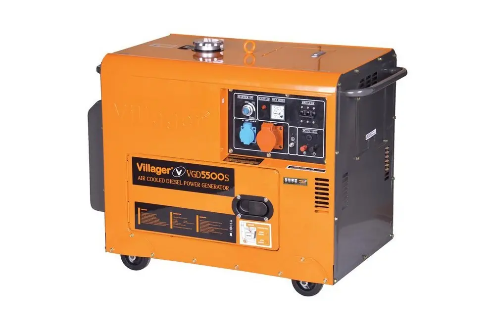 Generator electric pe diesel Villager VGD 5500 S 5.5 KW 220/380V