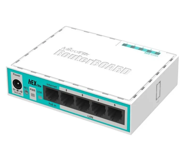 Router MikroTik hEX lite, Alb