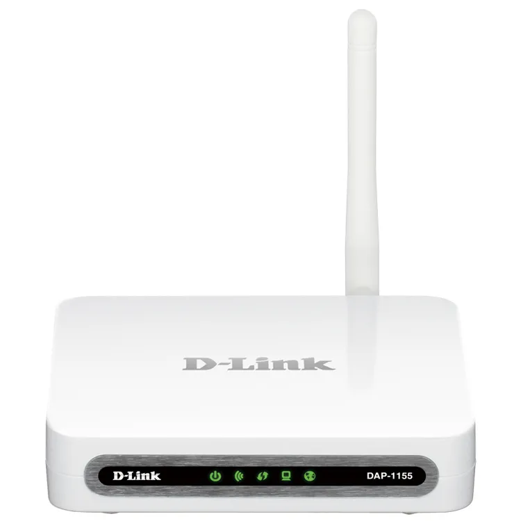 Punct de acces fără fir D-Link DAP-1155/A, 150 Mbps, Alb