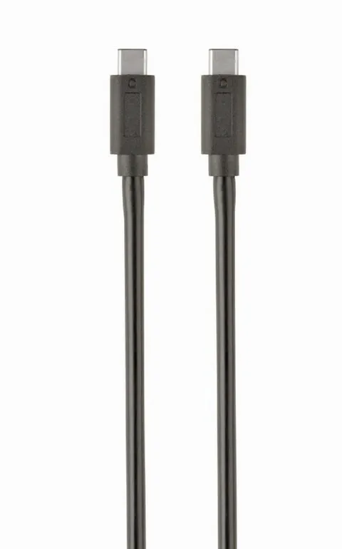 Cablu încărcare și sincronizare Cablexpert CCP-USB3.1-CMCM-1M, USB Type-C/USB Type-C, 1m, Negru