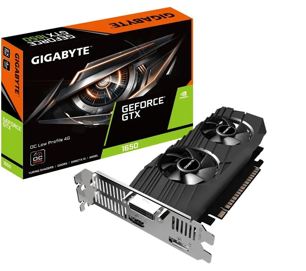 Placă Video Gigabyte GV-N1650OC-4GL,  4GB GDDR5 128bit